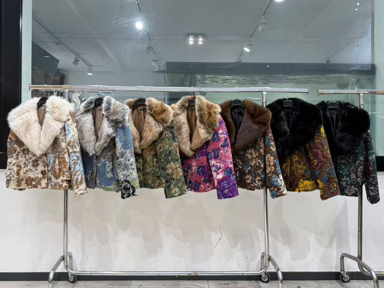 Boxy-Jacke mit Kragen