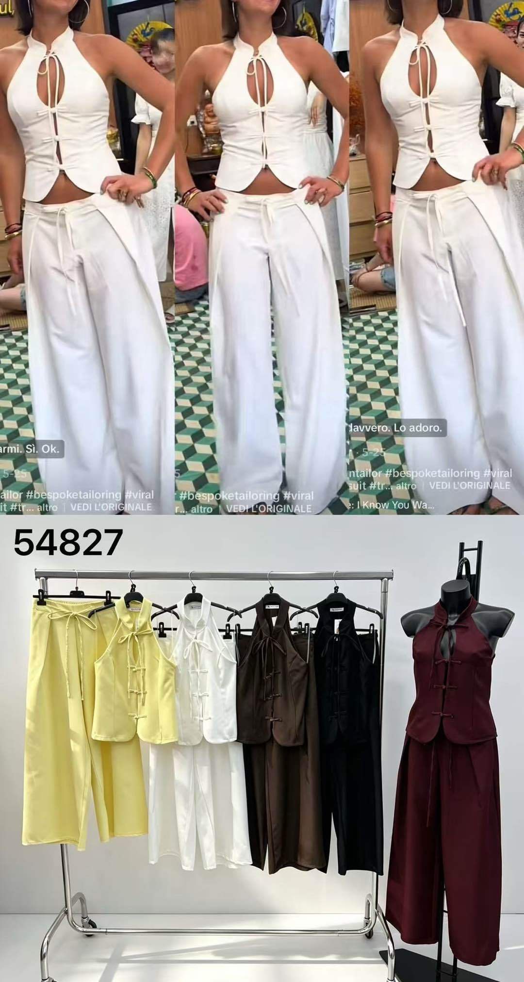 Halter-Set mit Bindeschnüren