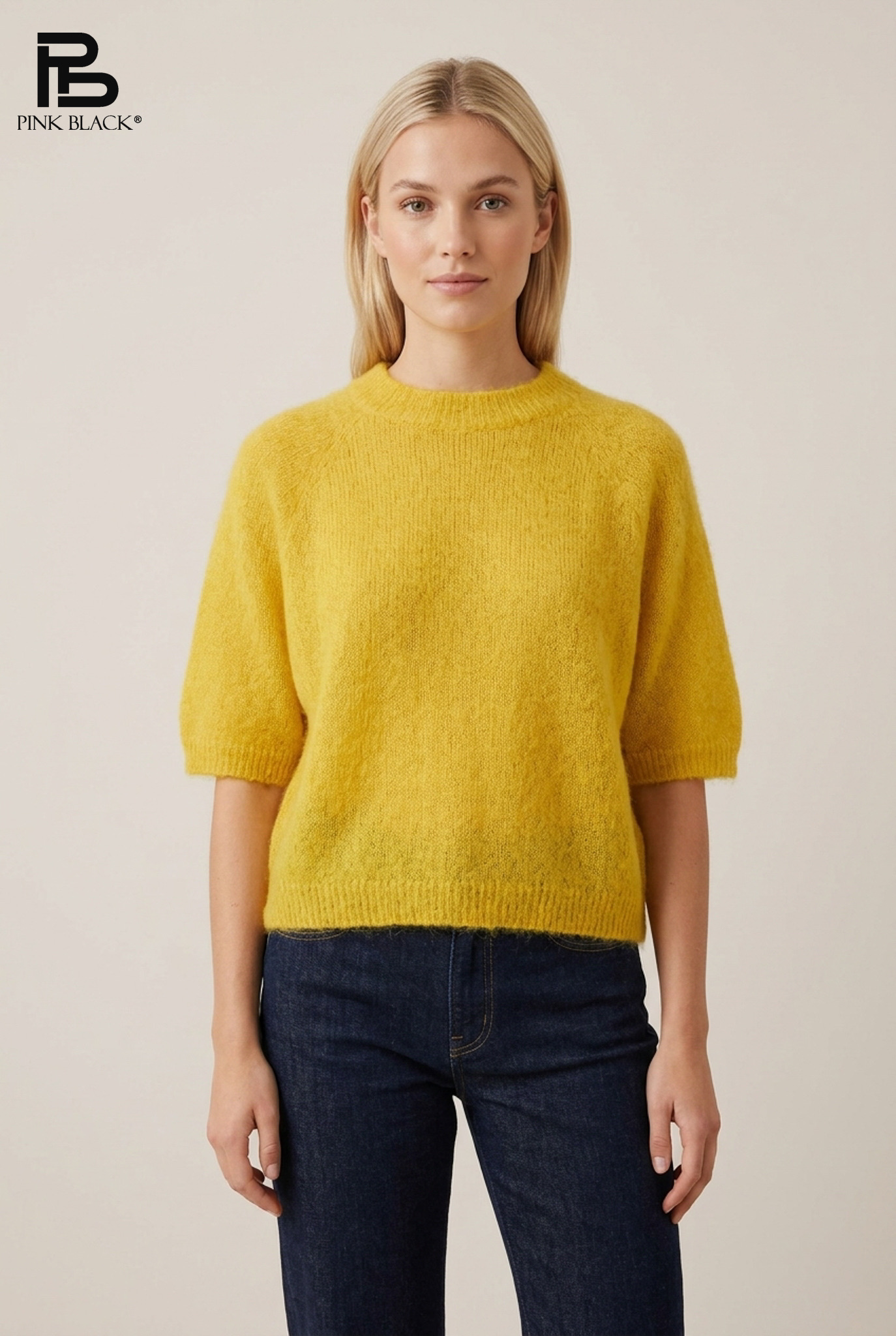 Flauschiger Balloon-Pullover