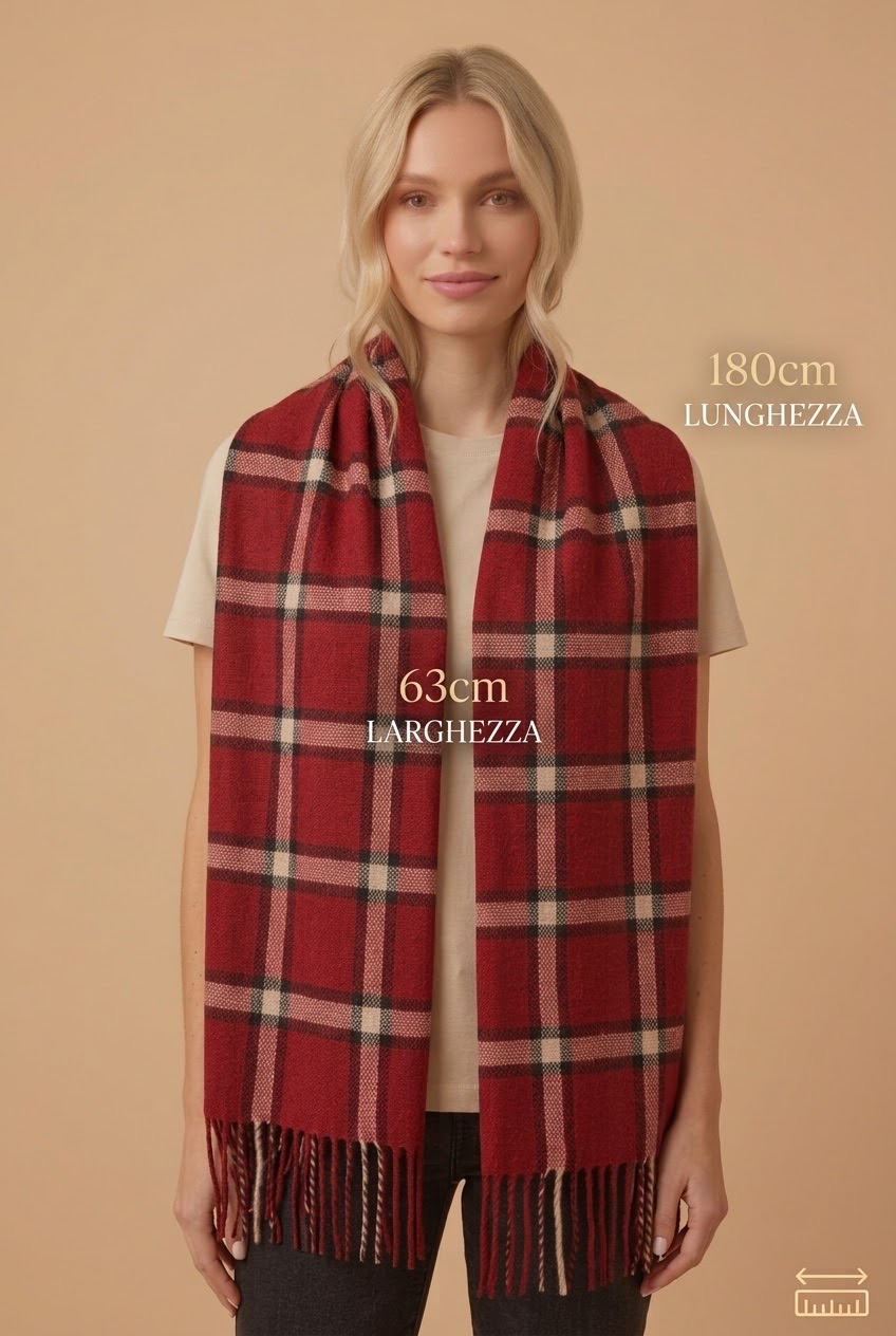 Accessoire: Kariertes Tuch