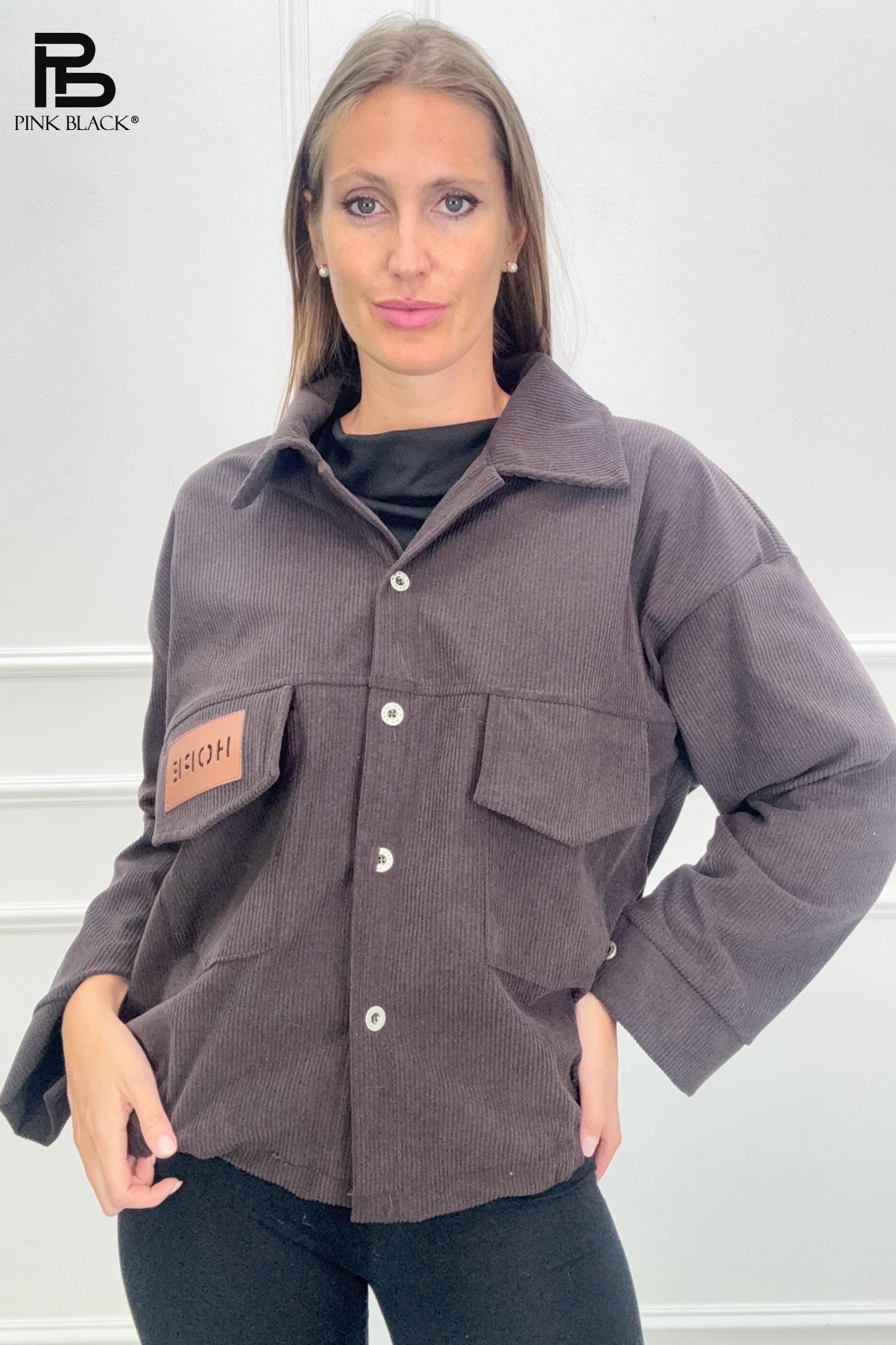 Oversized Hemdjacke