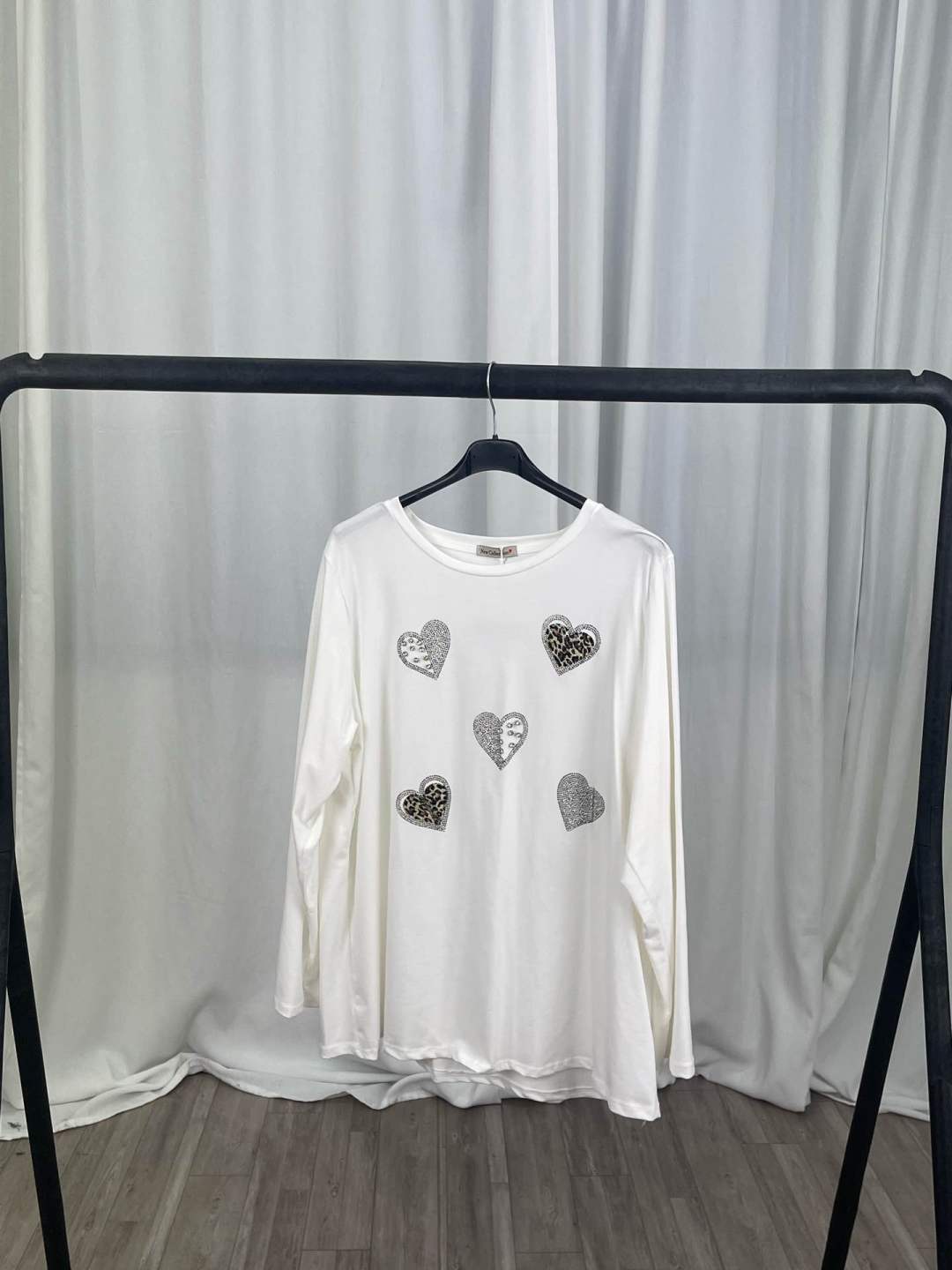 Lockeres Shirt mit Applikation