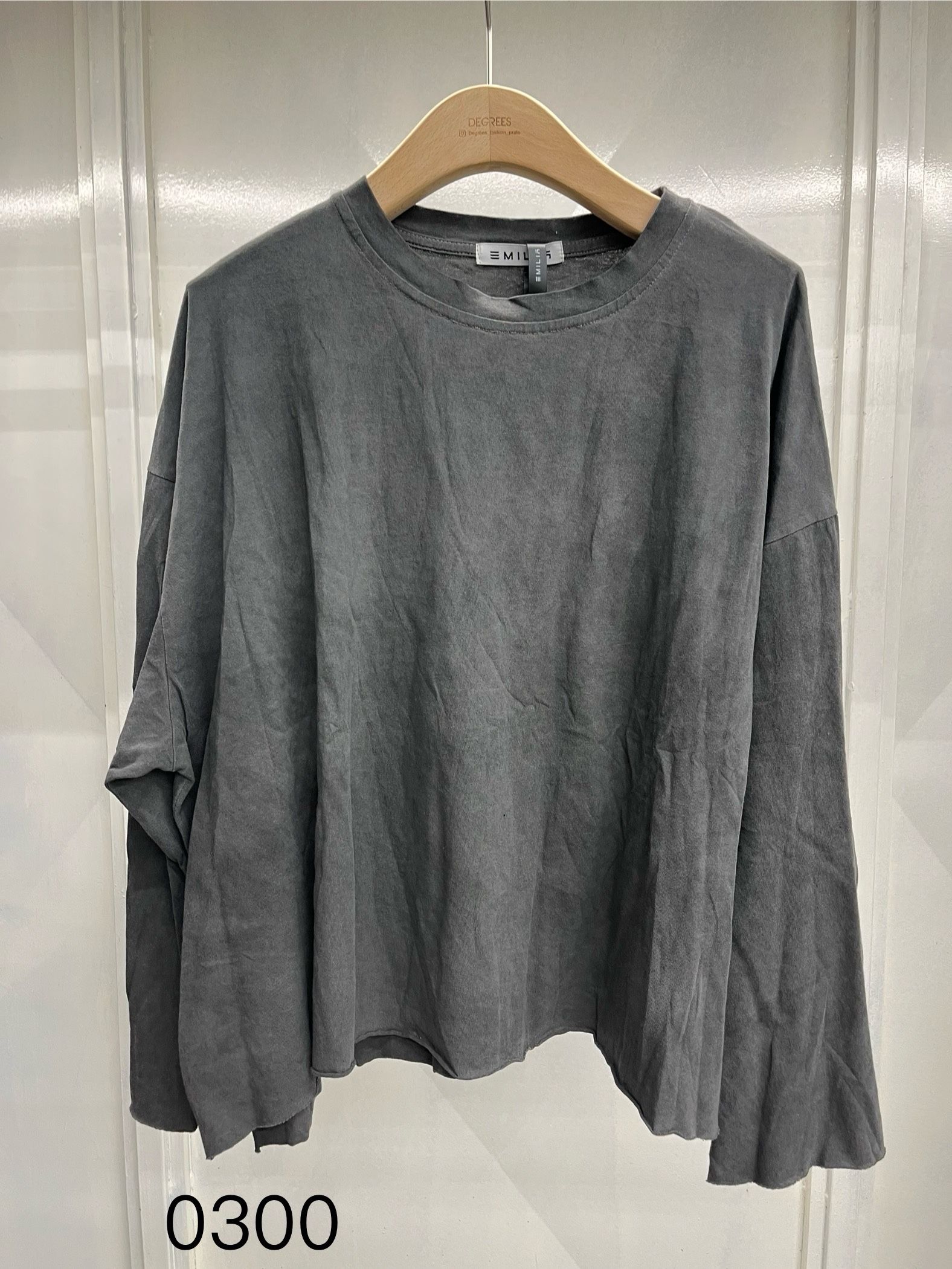 Lässiges Shirt mit Rundhalsausschnitt