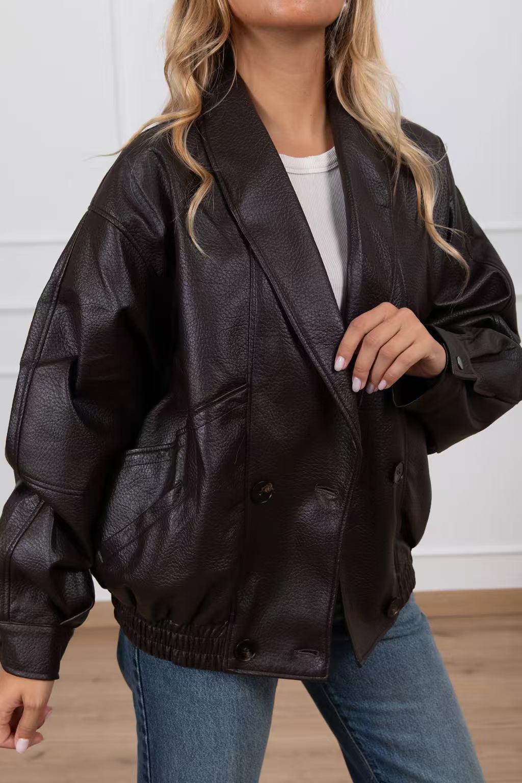 Lockerer Blazer mit Revers