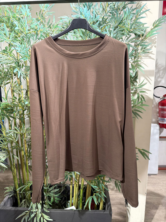 Bluse mit Fransen