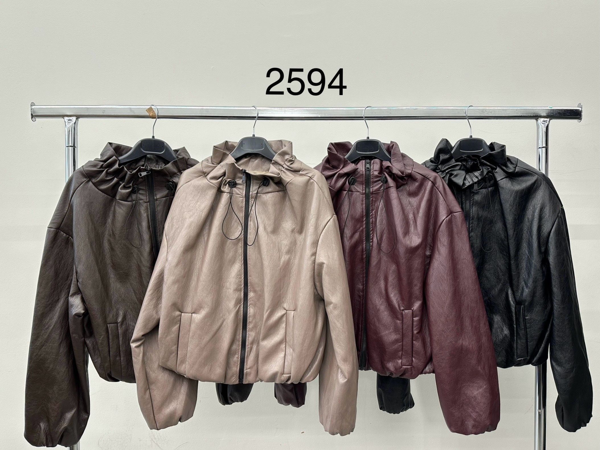 Oversize-Jacke mit Kapuze