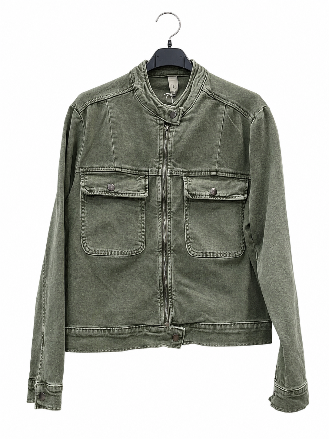 Regular-Jacke mit Kragen