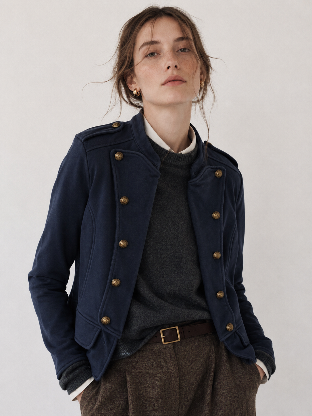 Taillierte Jacke bis zur Hüfte