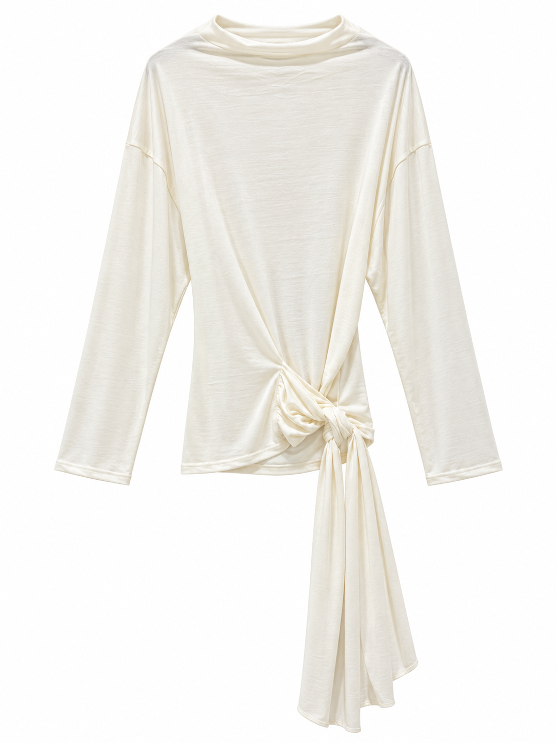 Oversize Sweatshirt mit Schleife