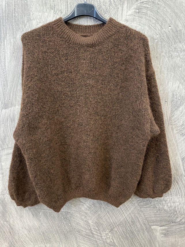 Oversize Balloon-Pullover