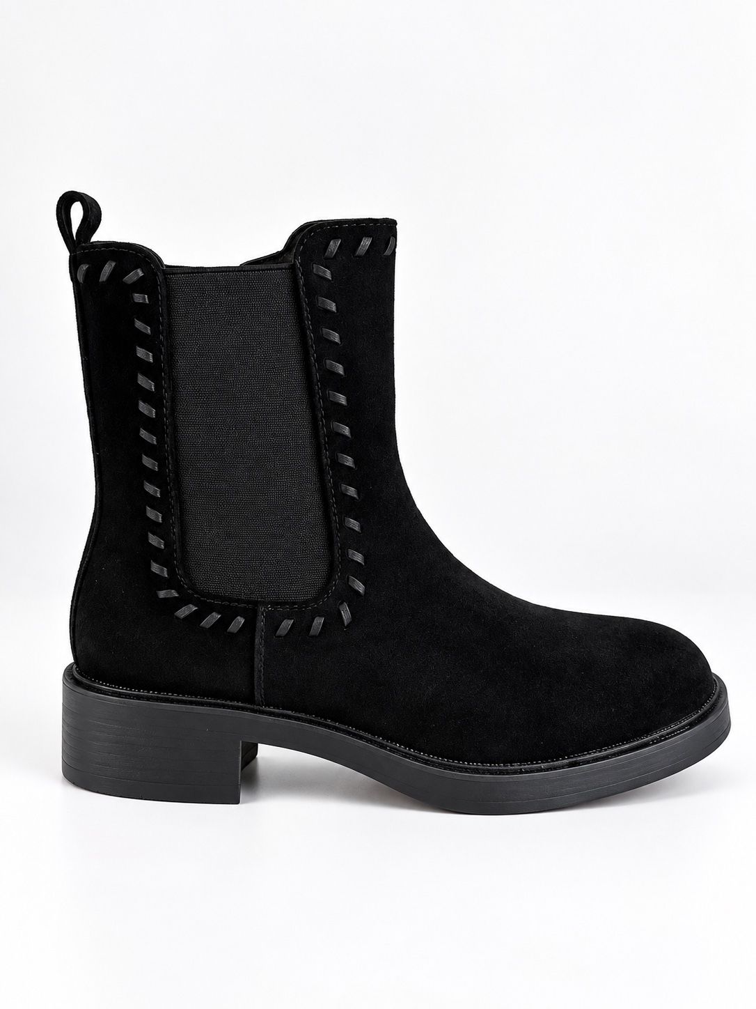 Matte Chelsea-Stiefeletten