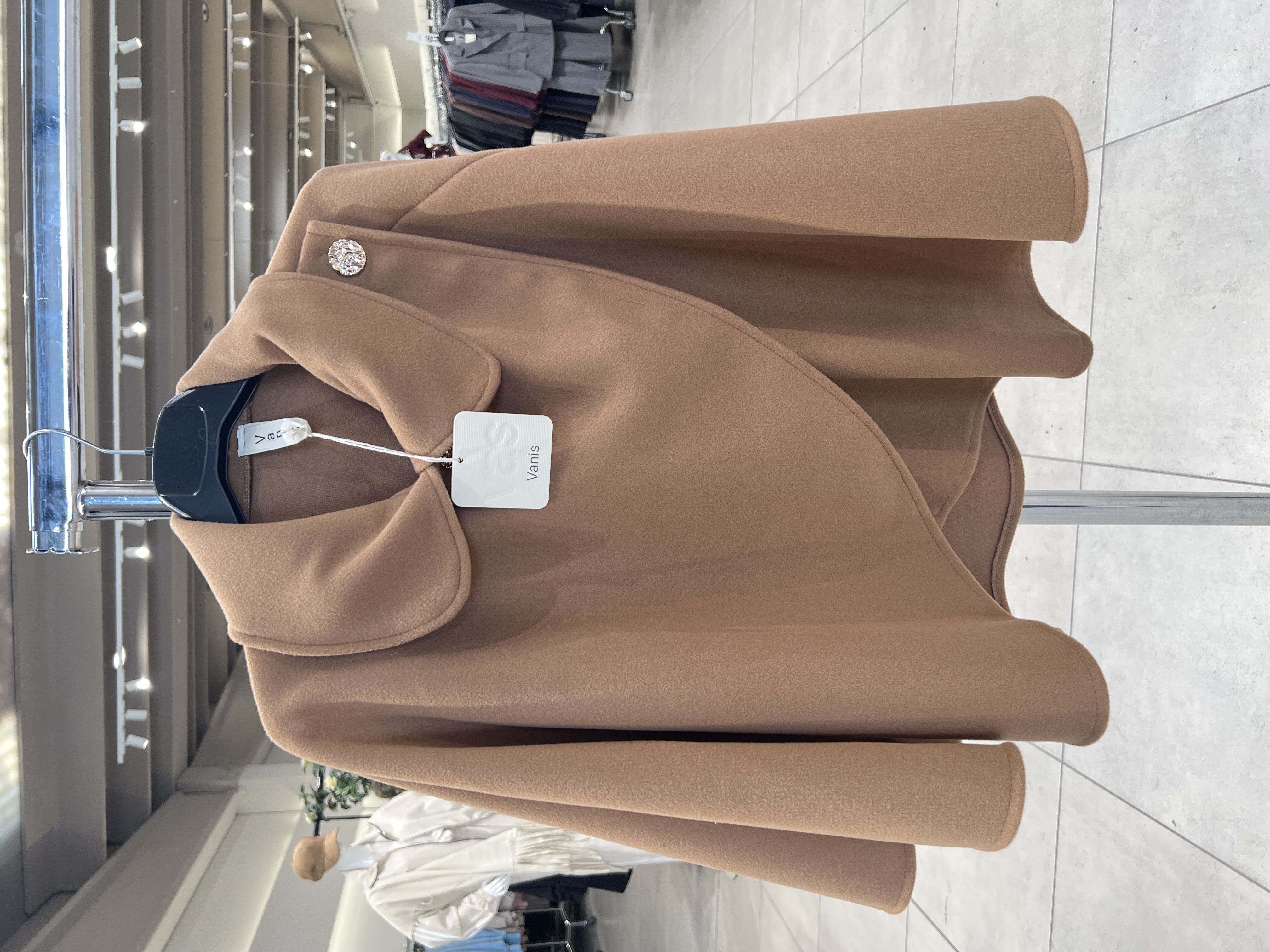 A-Linien-Jacke mit Kragen