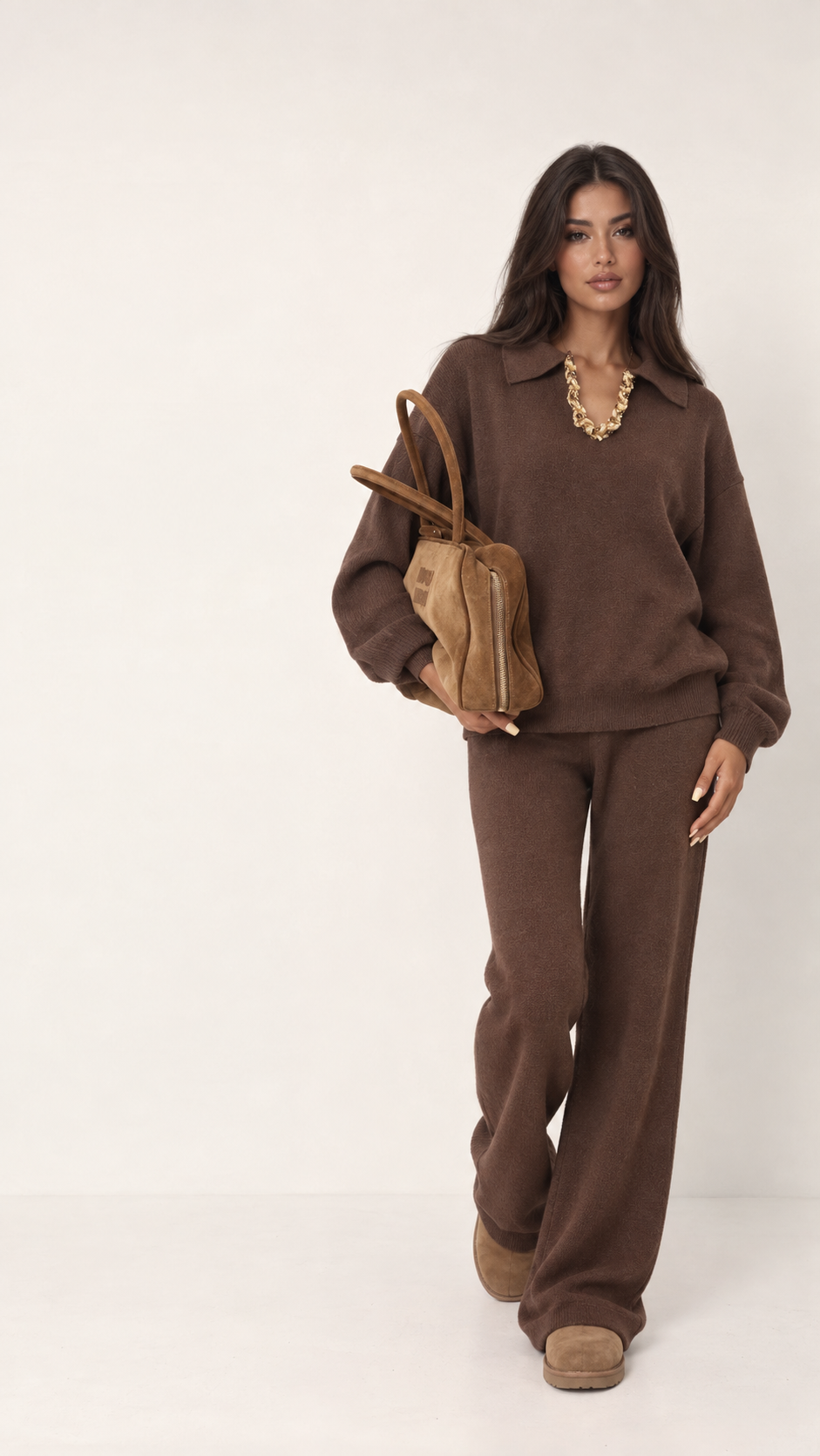 Lässiges Strickset
