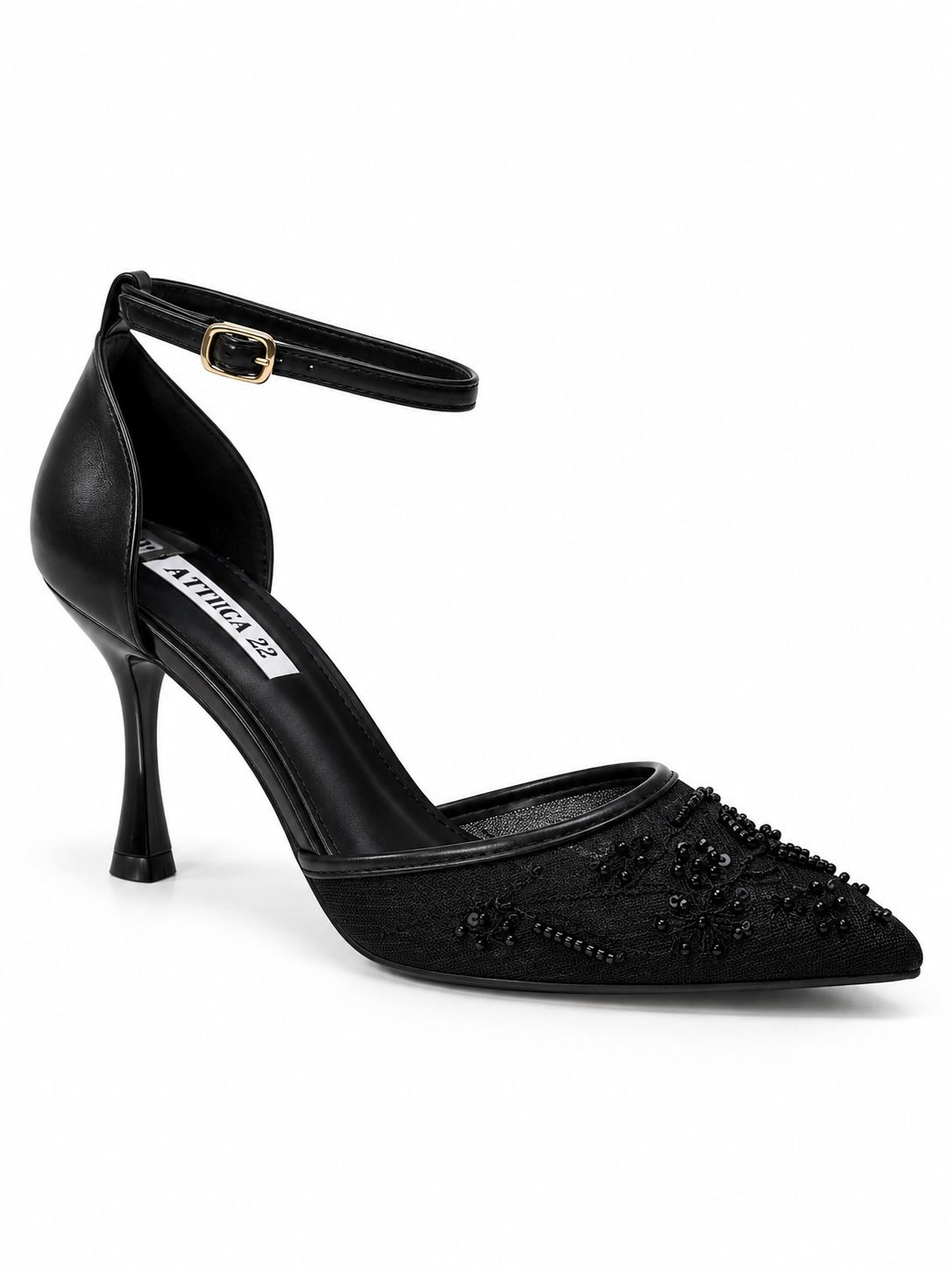 Pumps mit Stickerei