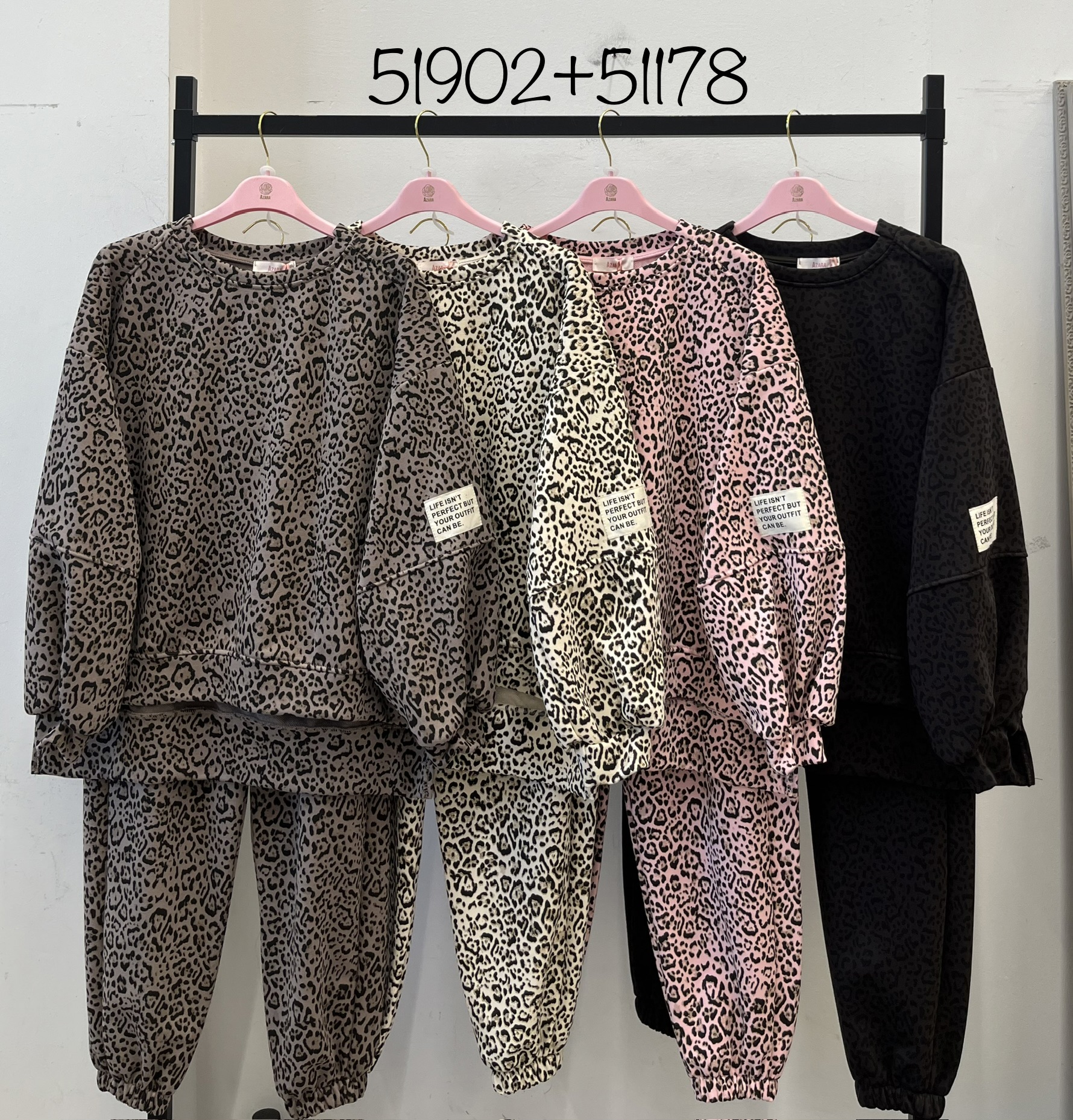 Oversize-Sweatshirt mit Animal-Print