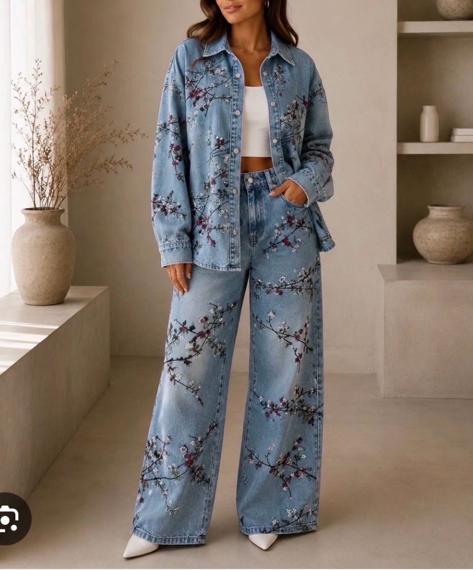 Oversize Denim-Set