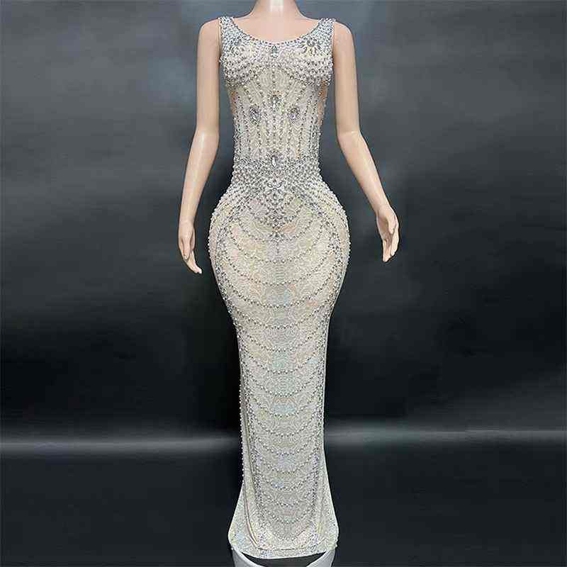 Maxi Bleistiftkleid mit Pailletten