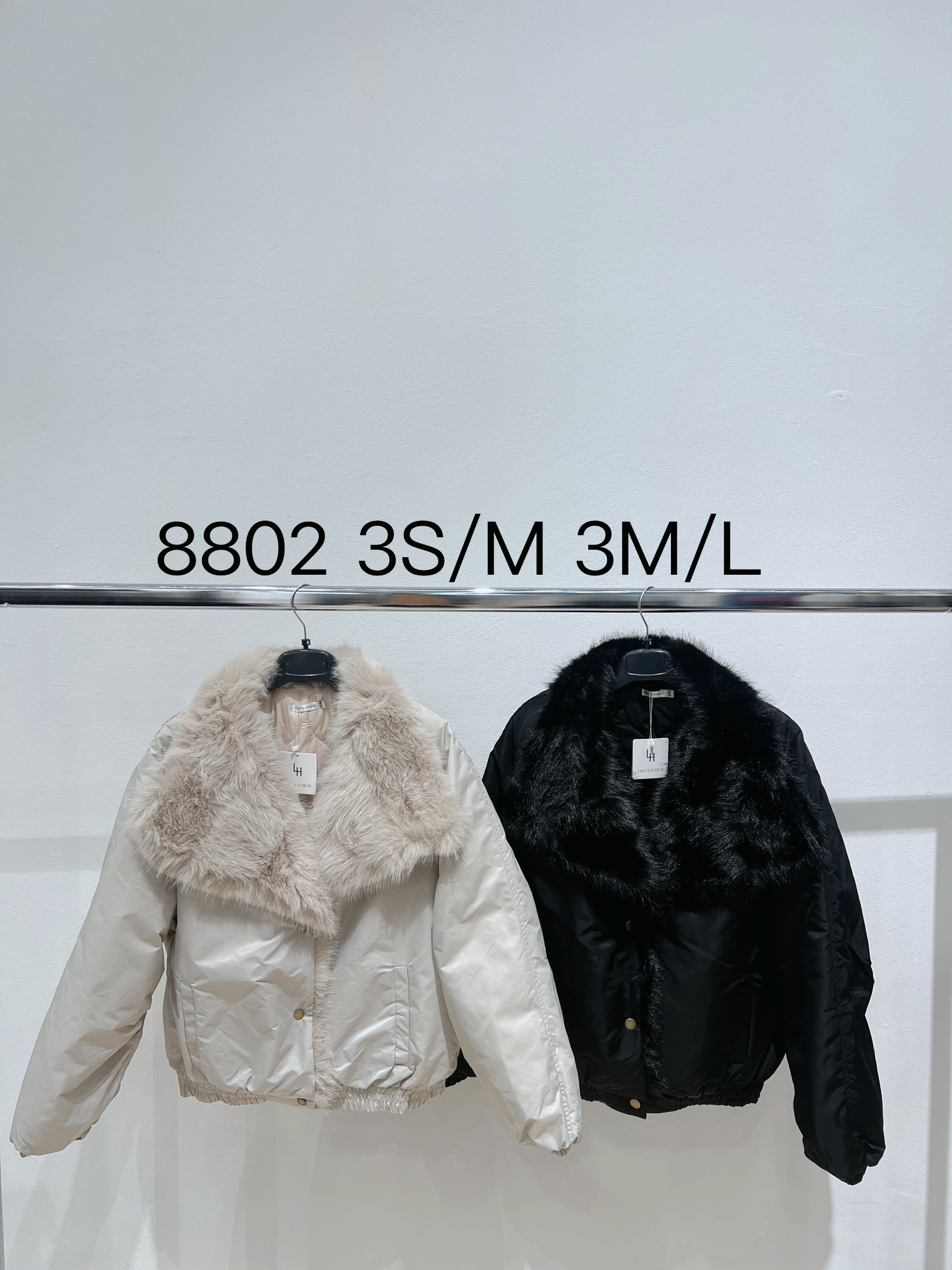 Bomberjacke mit Kragen