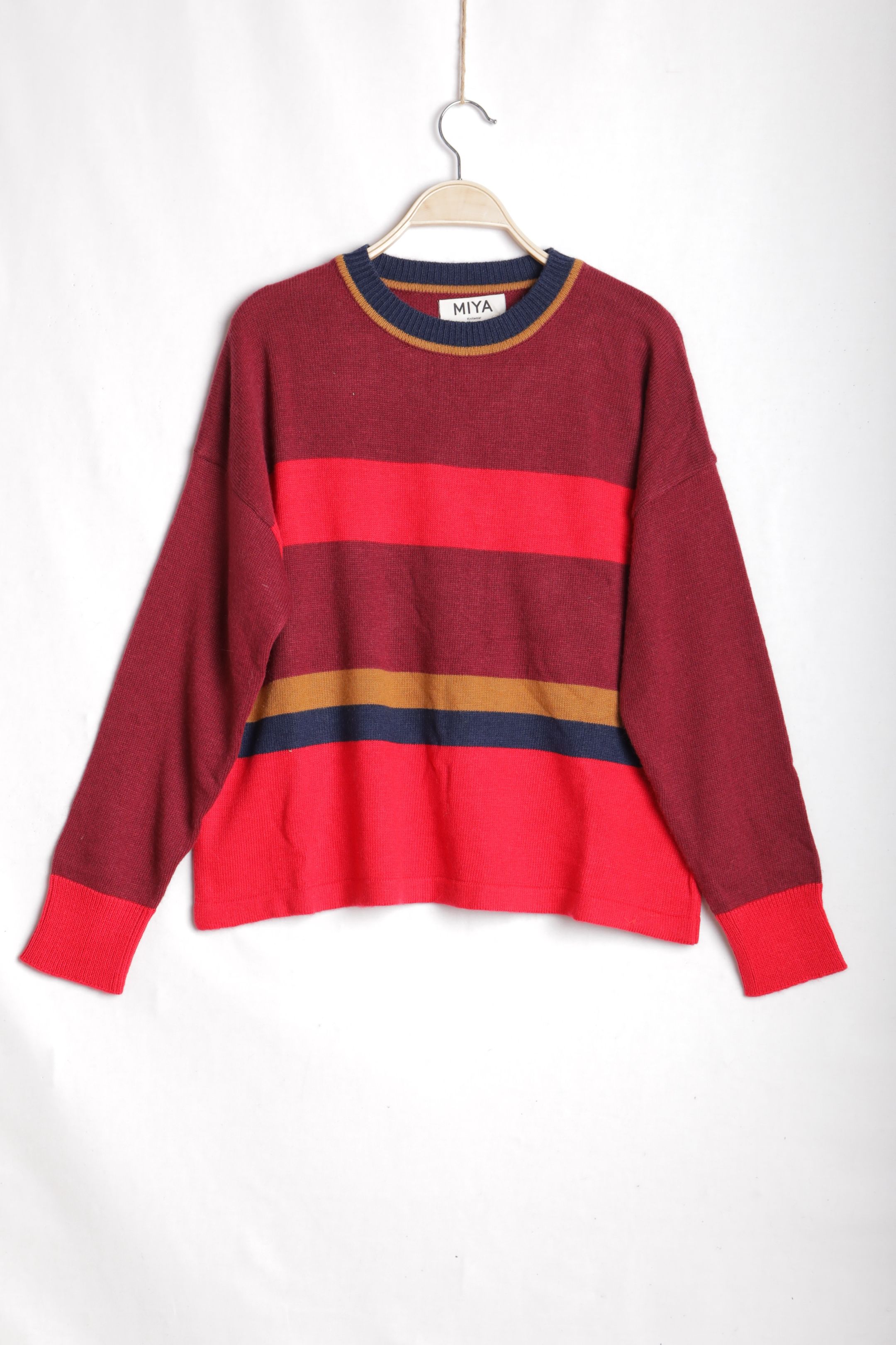 Lockerer Streifenpullover