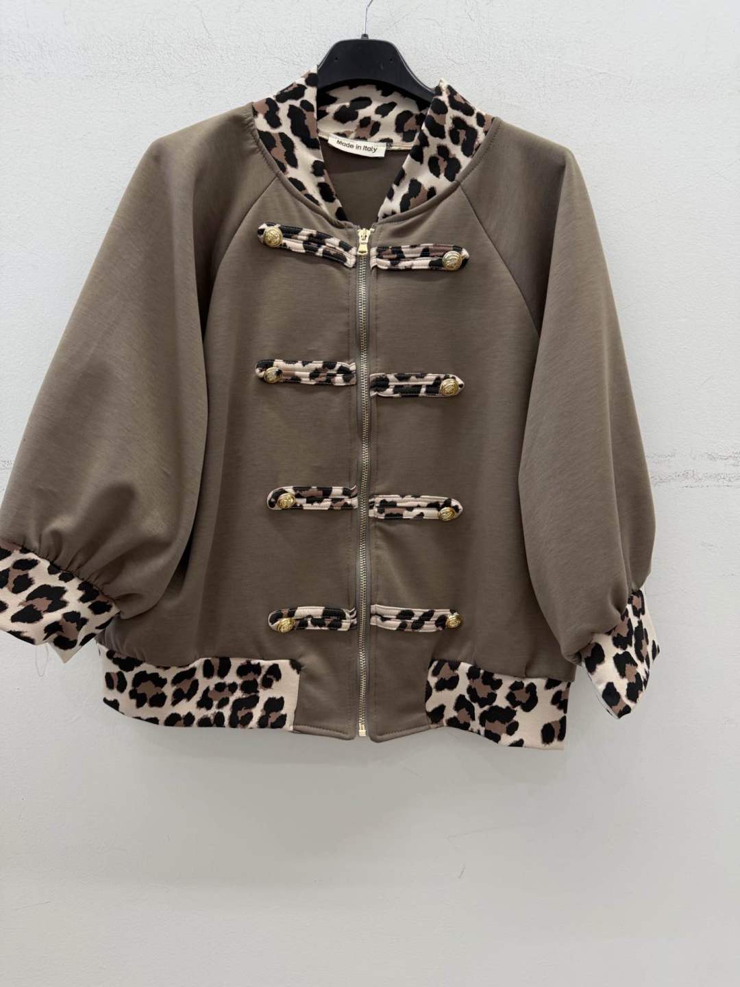 Bomberjacke mit Stehkragen
