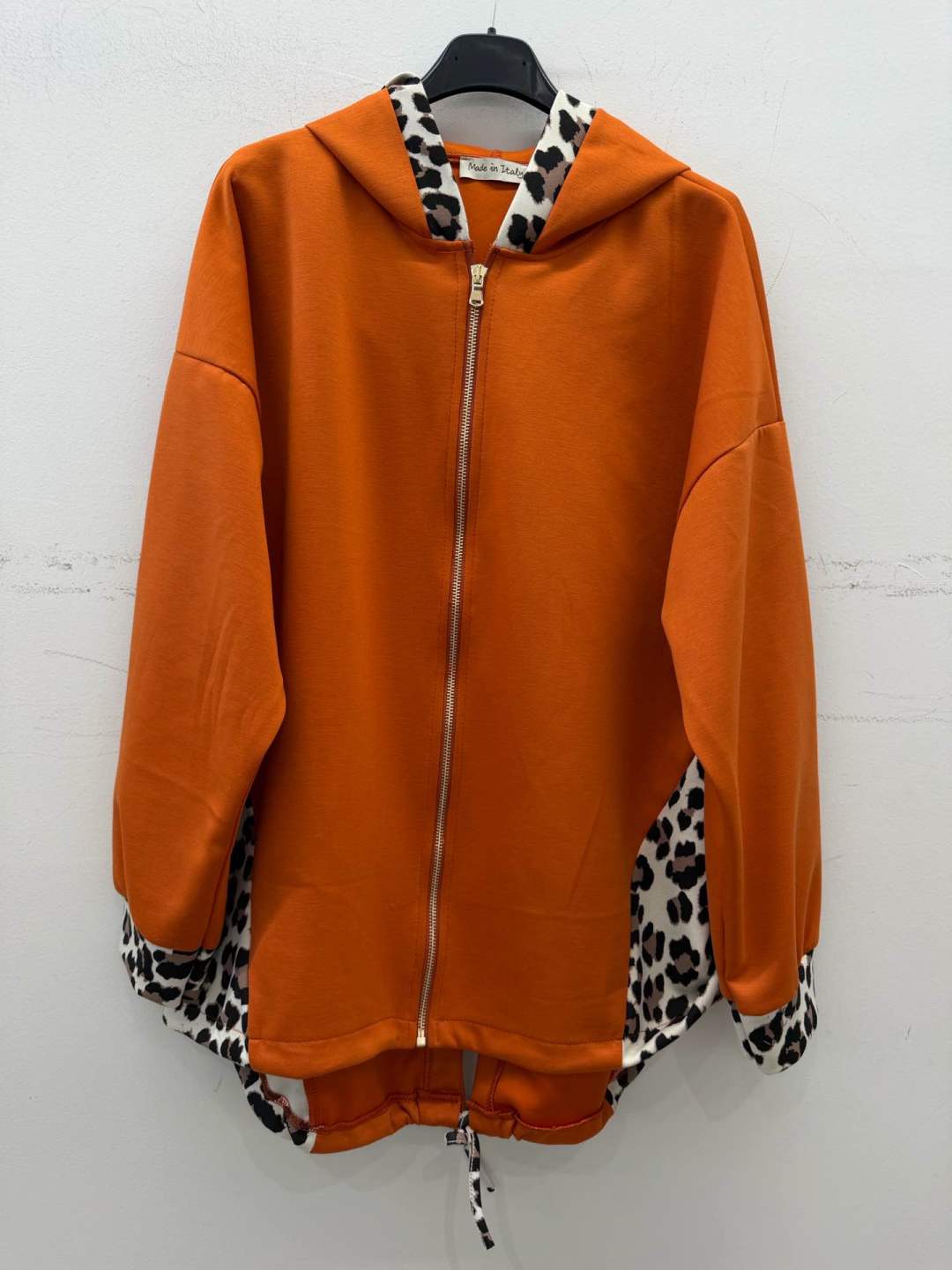 Oversize-Jacke mit Kapuze