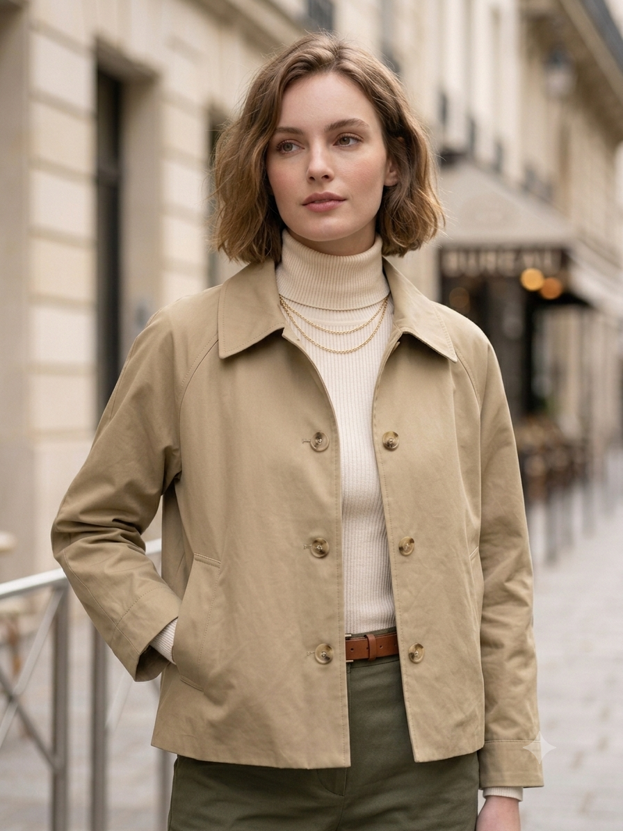 Kurze Hemdjacke