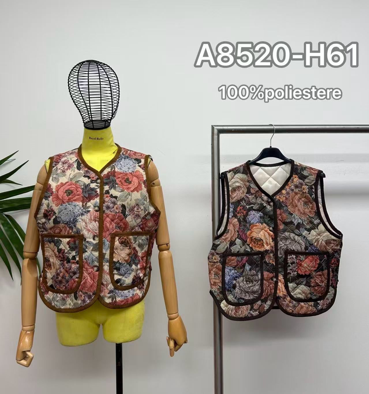 Gesteppte Weste mit Taschen