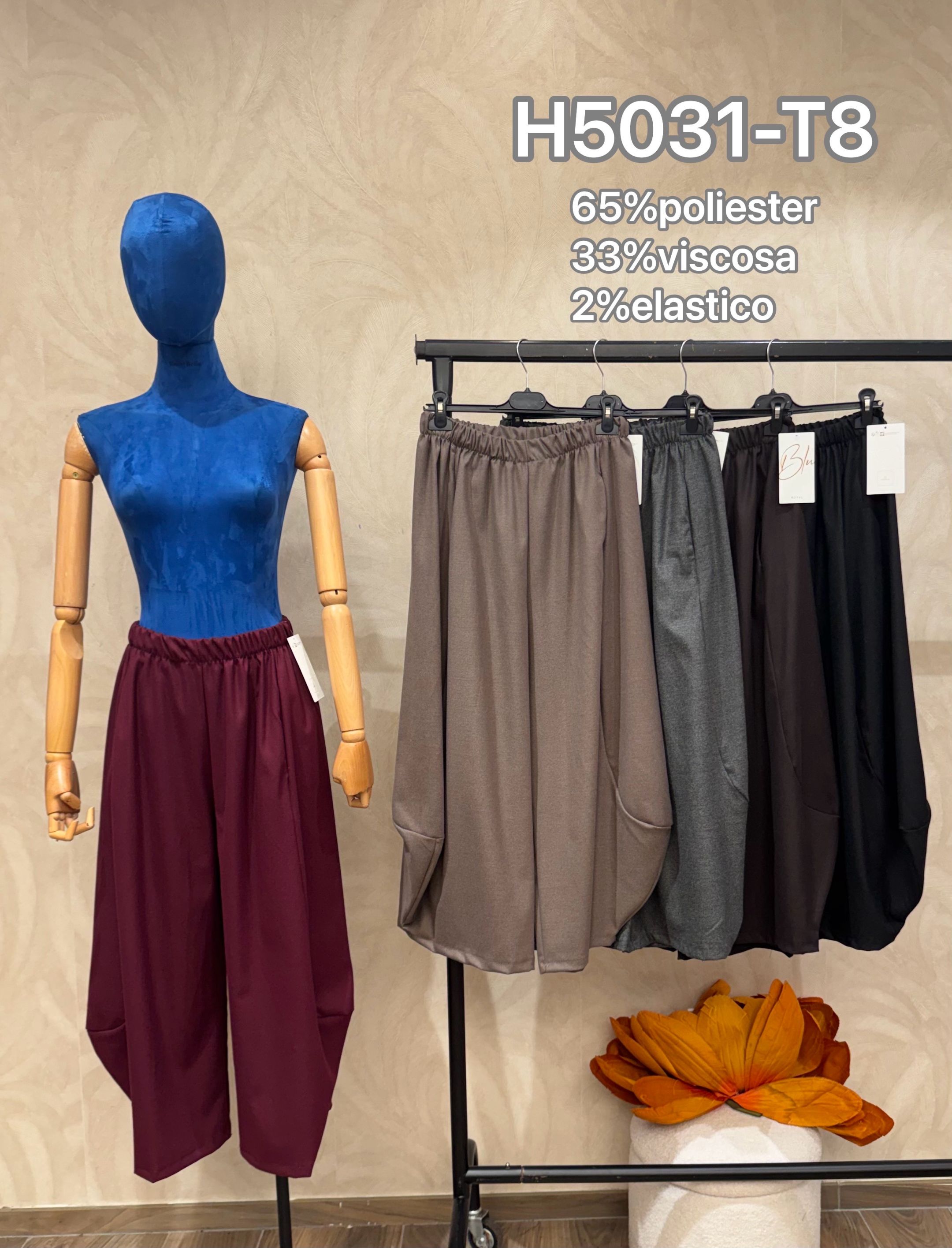 Weite Knöchellange Hose