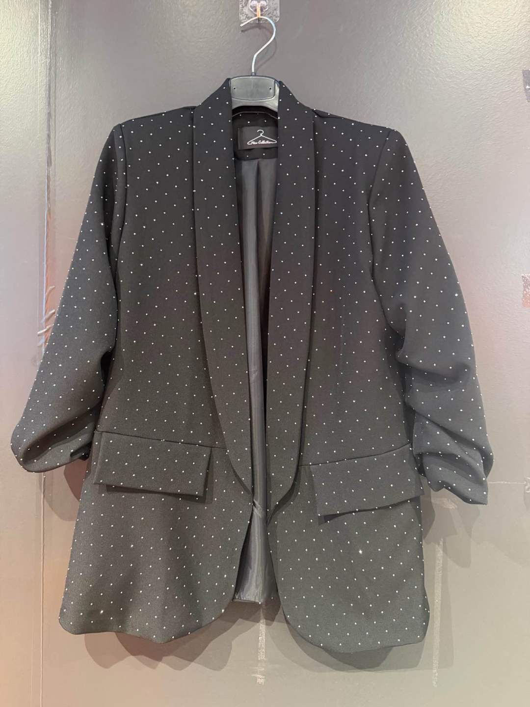 Schneiderjacke mit Pünktchen