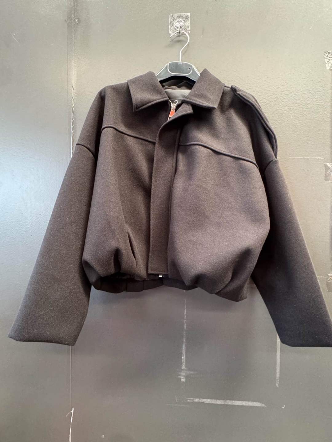 Oversize Cropped Jacke