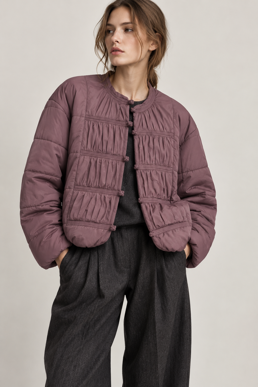 Kurz gesteppte Jacke