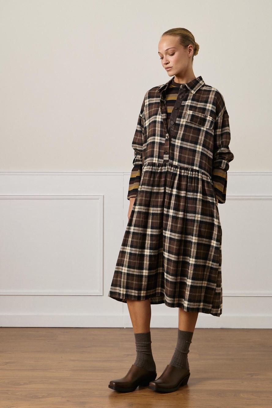 Lockeres A‑Line Kleid