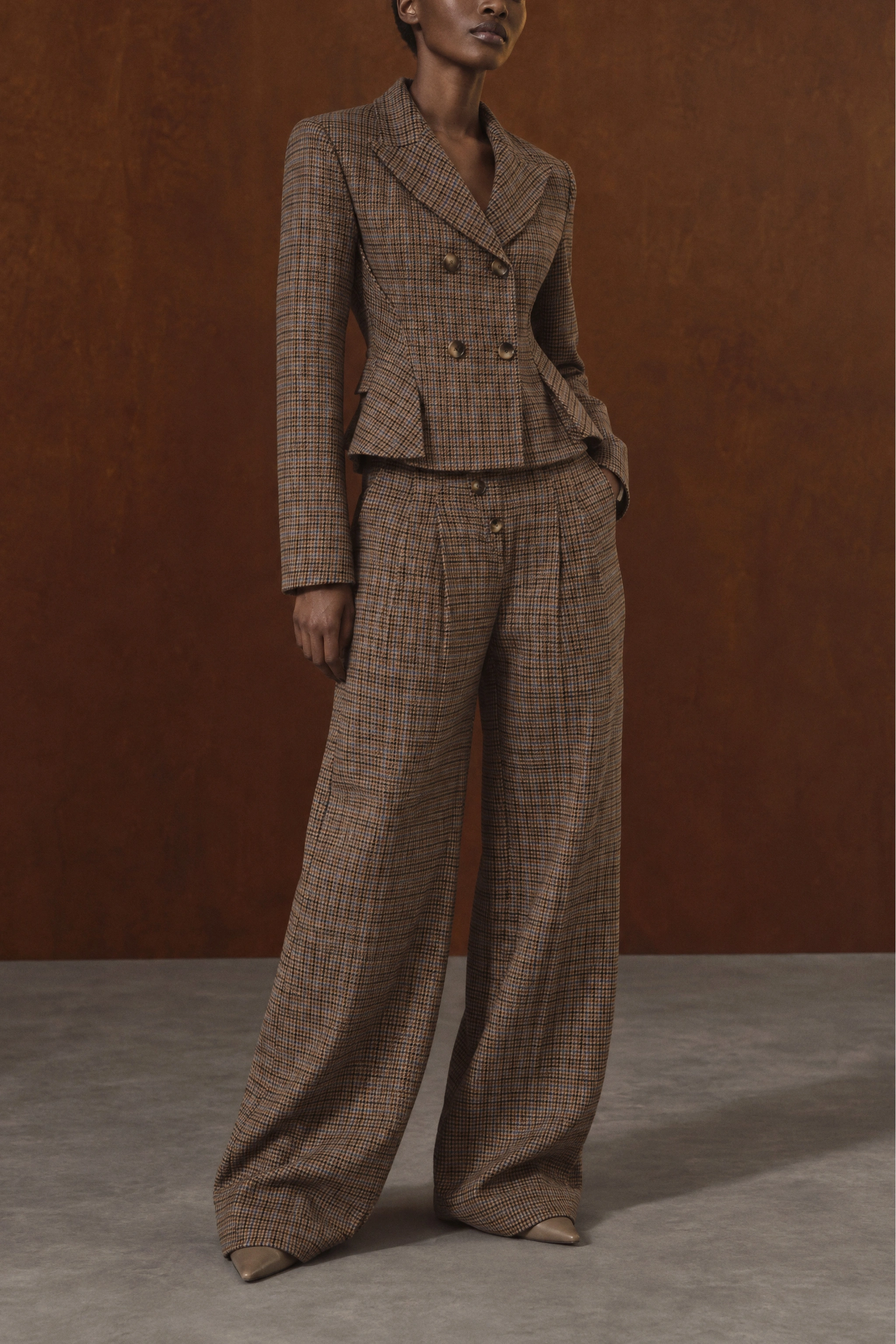 Taillierter Cropped-Blazer