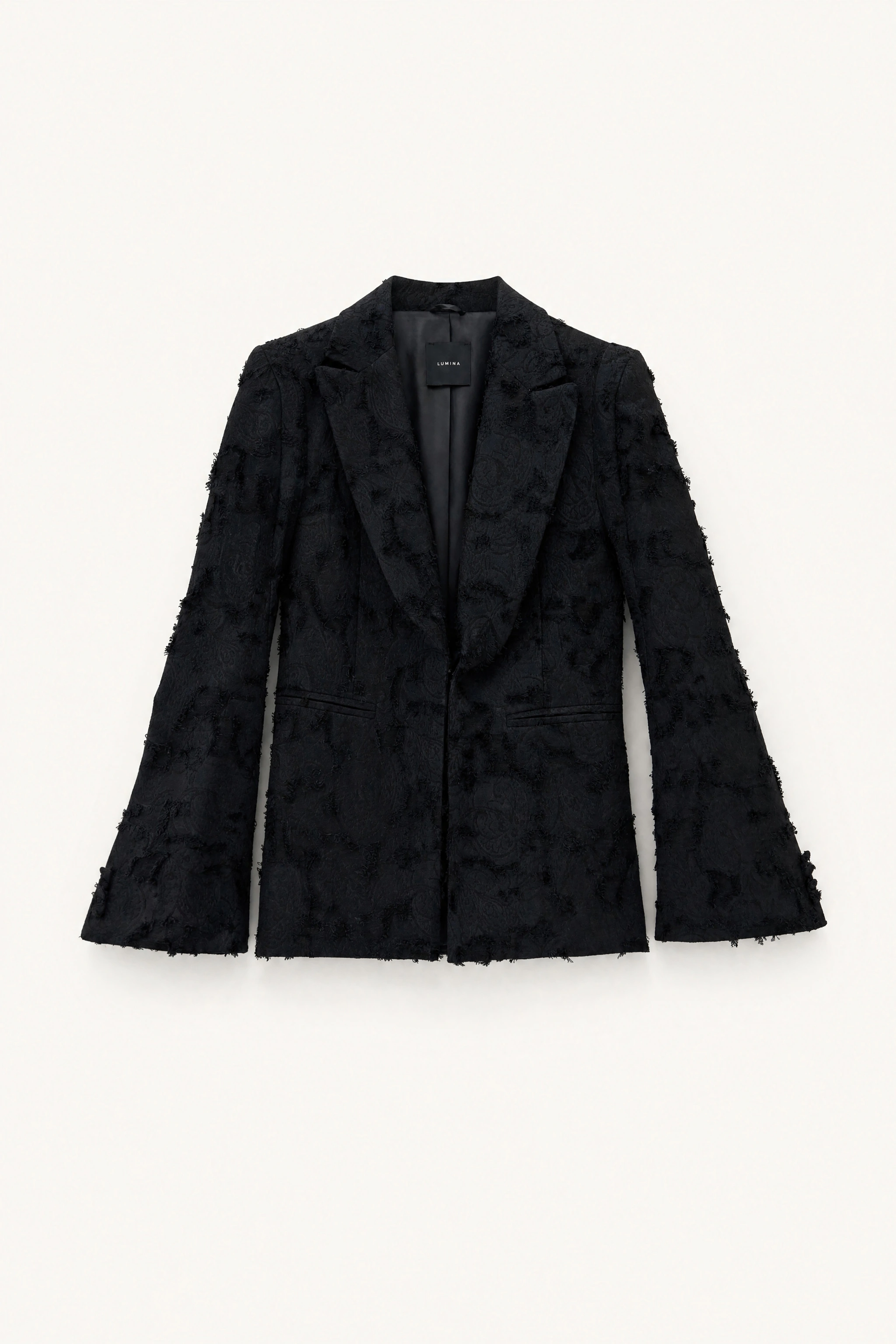Taillierter Blazer mit Kragen