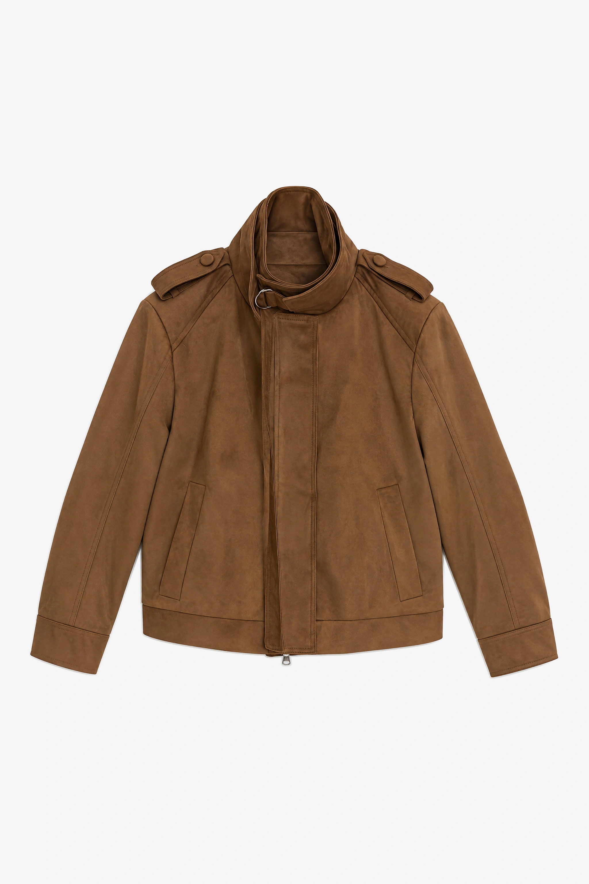Kurze Jacke aus Kunstleder