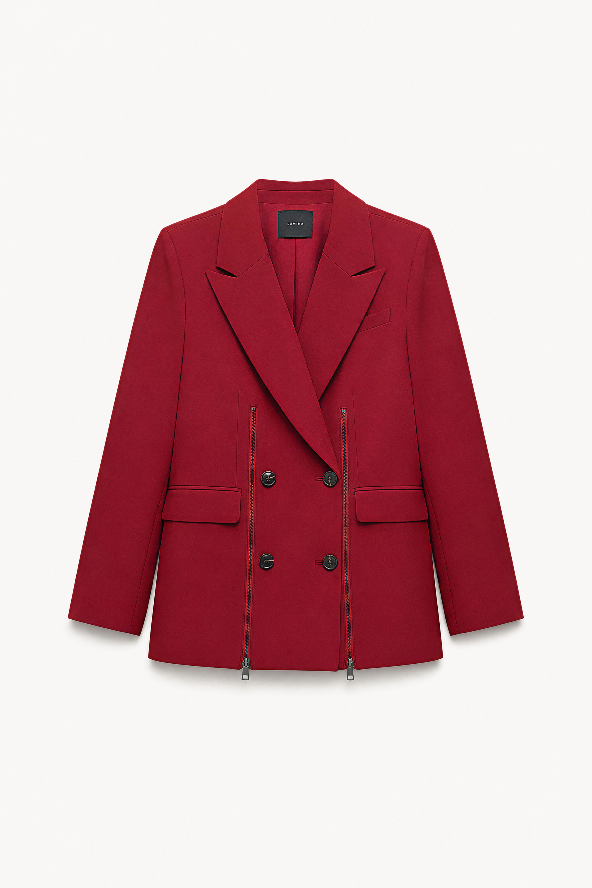 Oversize-Blazer mit Revers