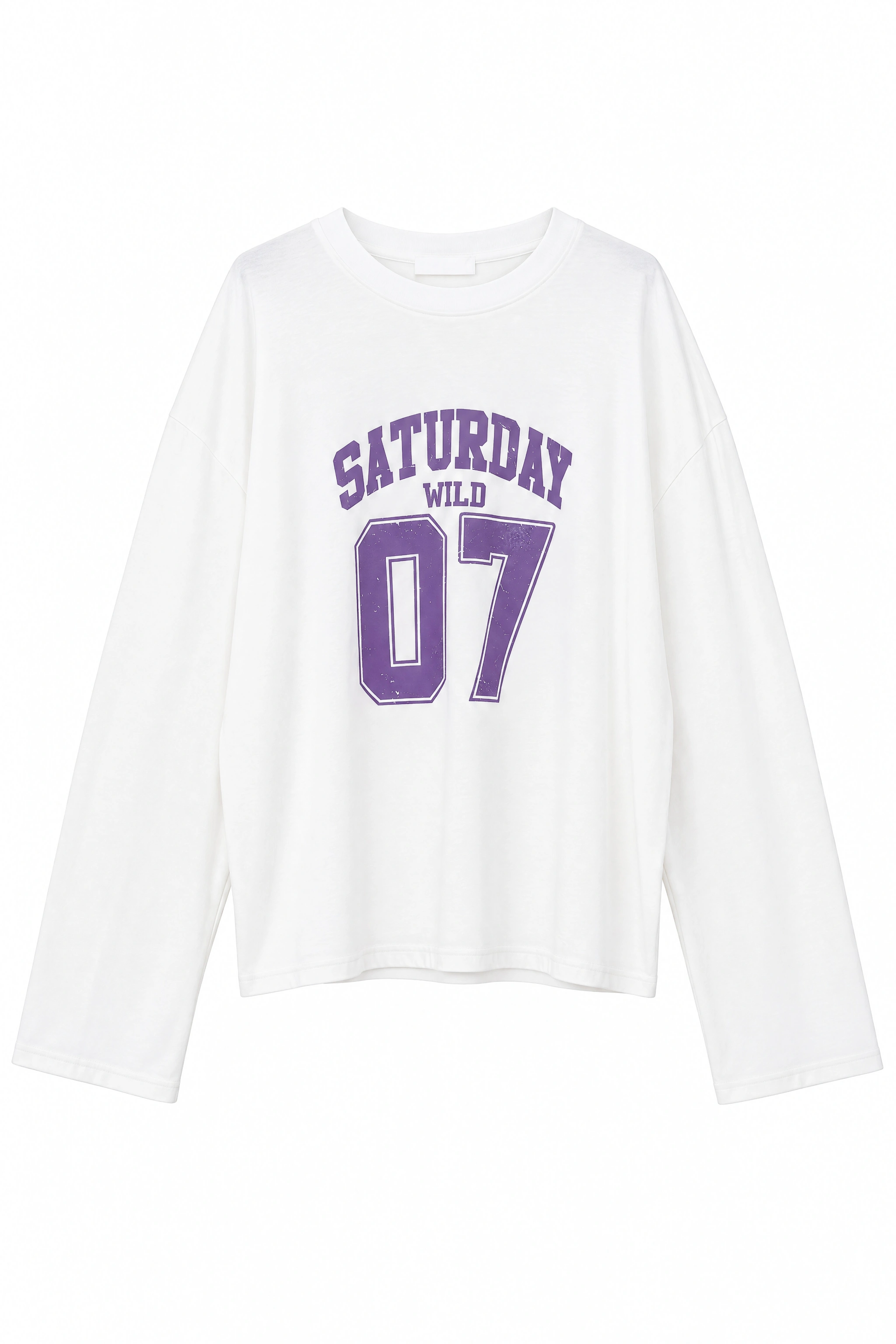 Oversize-Shirt mit Aufdruck