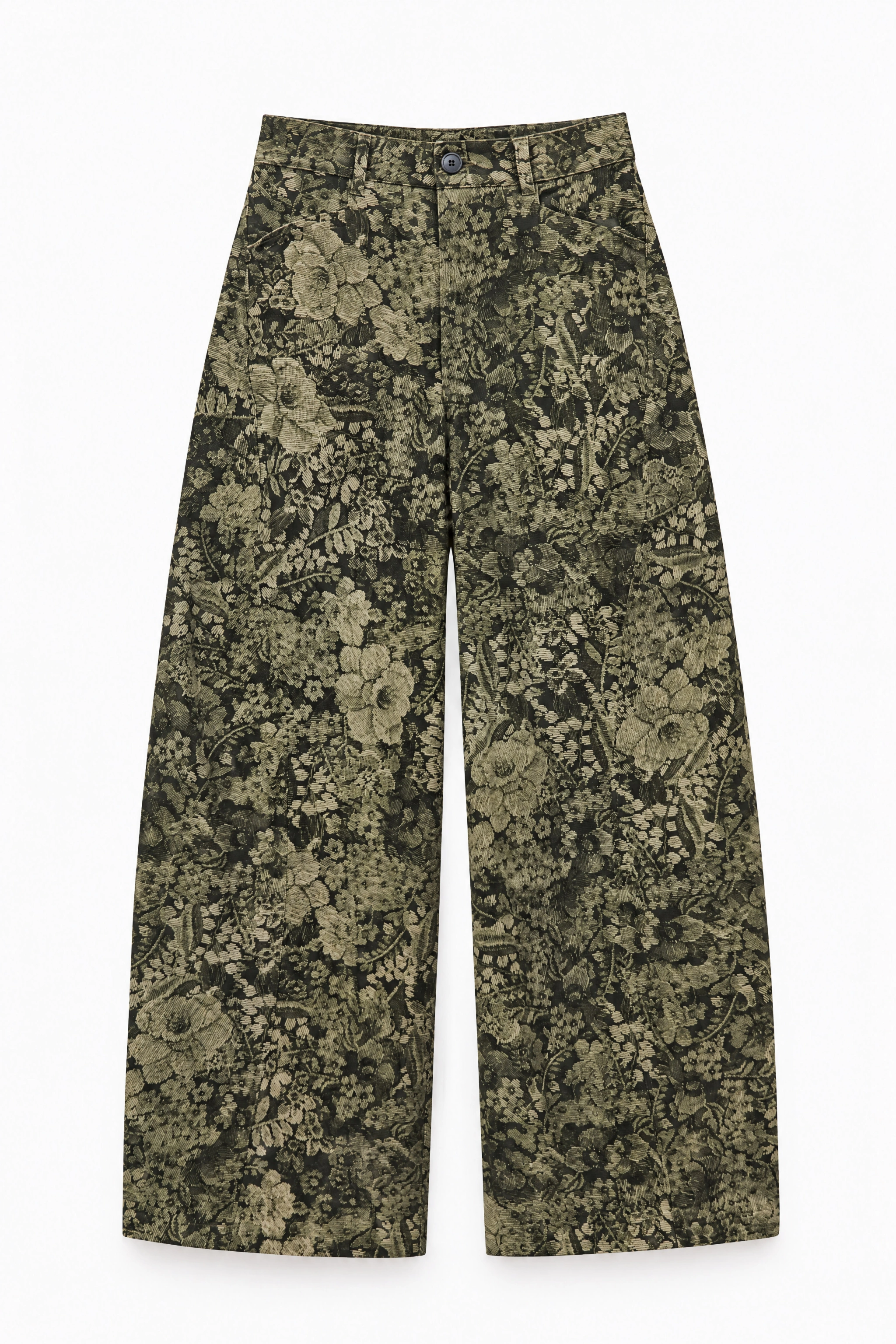 High-Waist Wide-Leg Hose