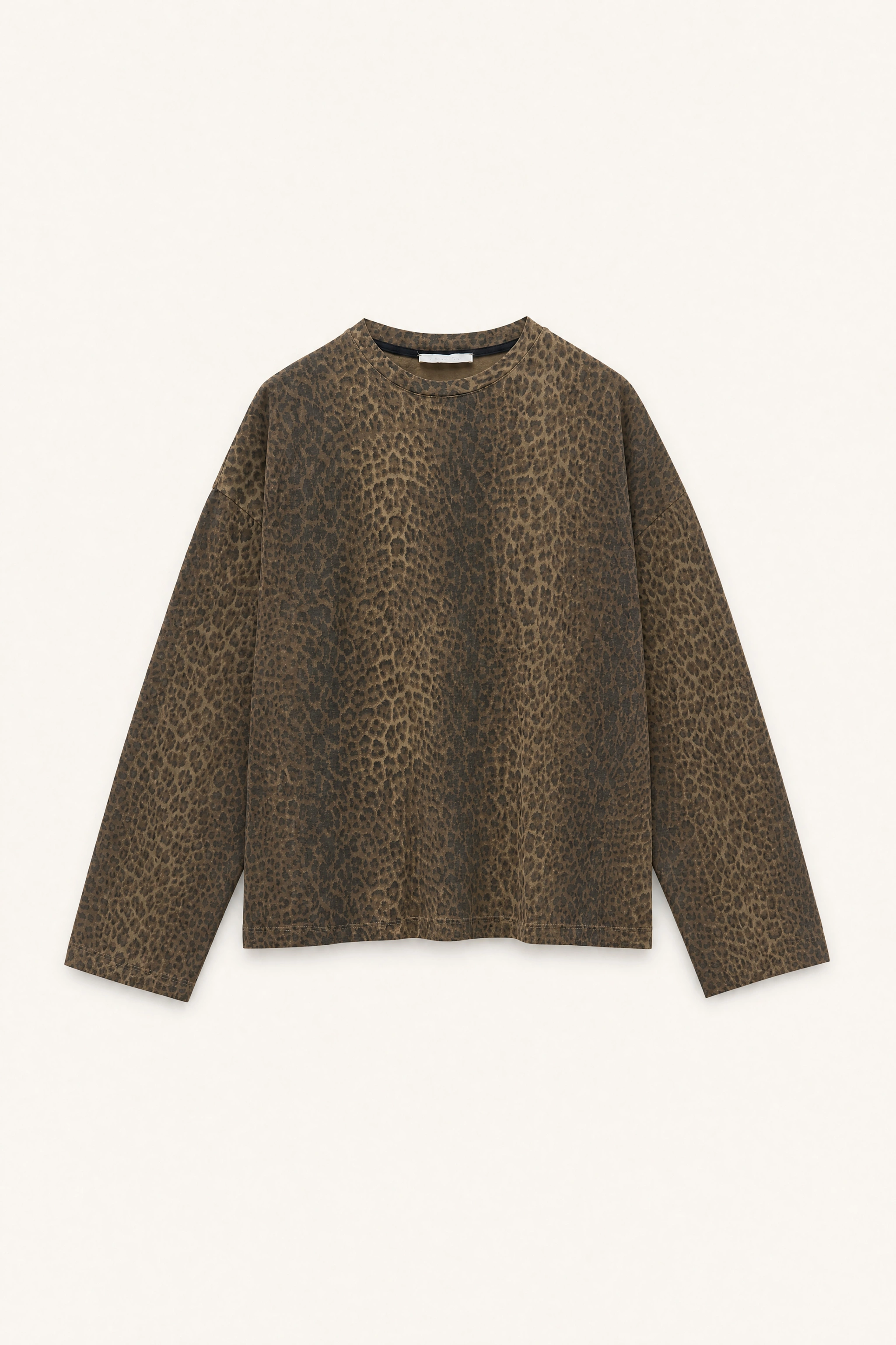 Pullover mit Leopardenmuster
