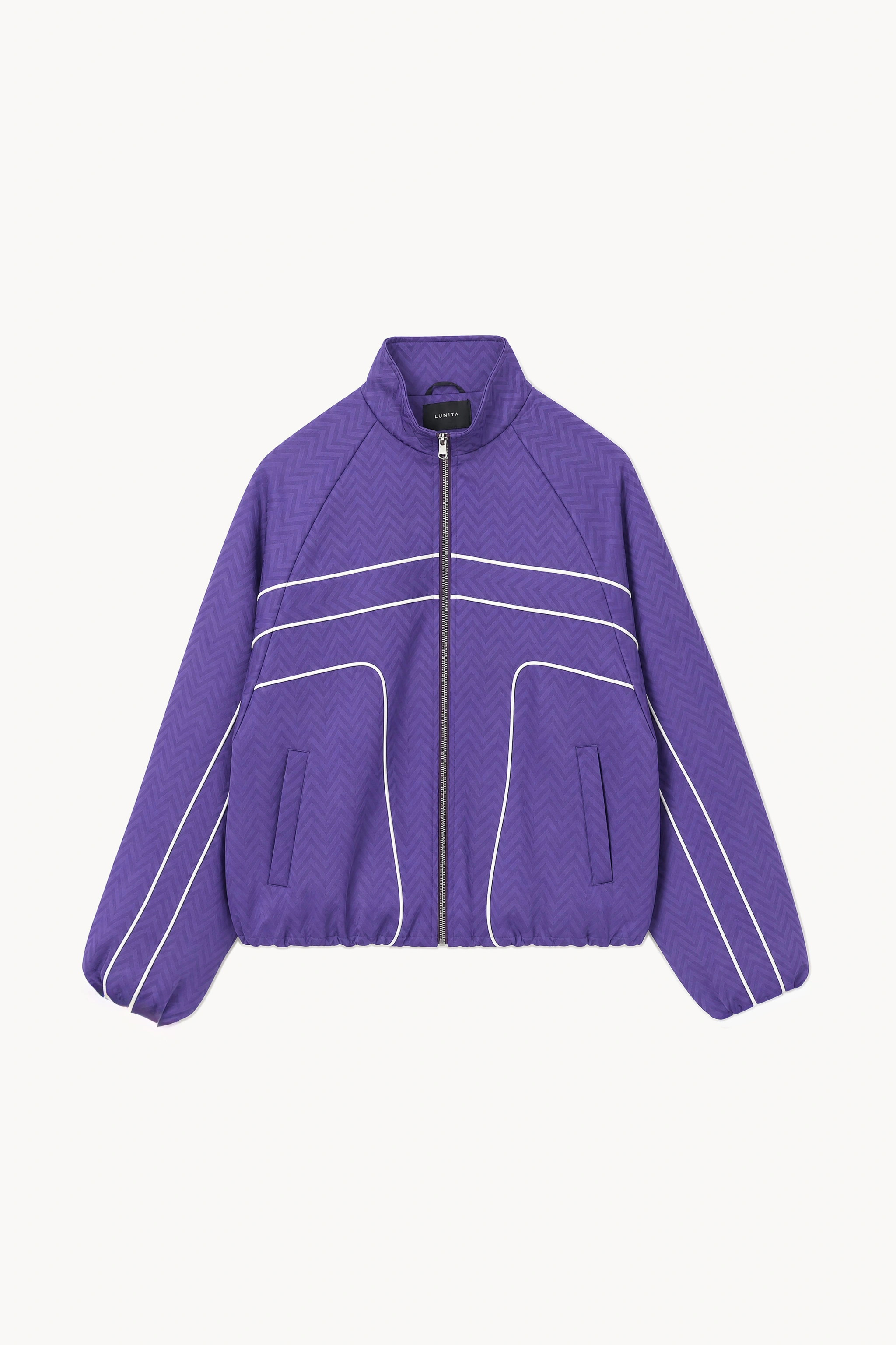 Bomberjacke aus Jacquard