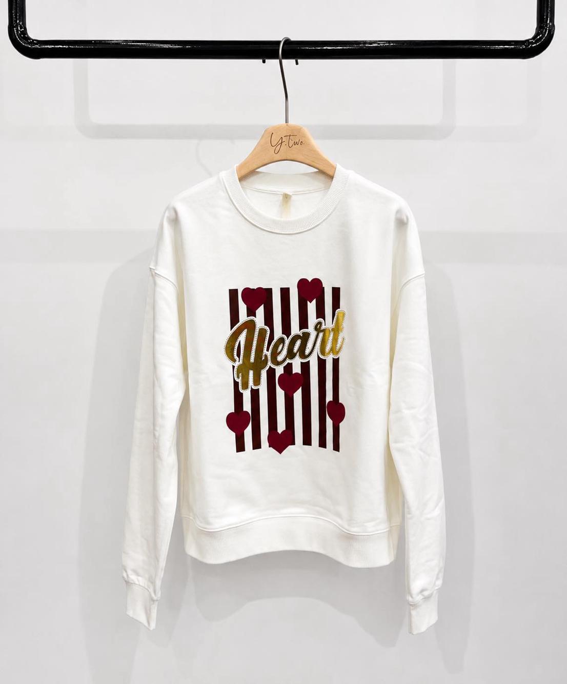 Oversized Sweatshirt mit Druck