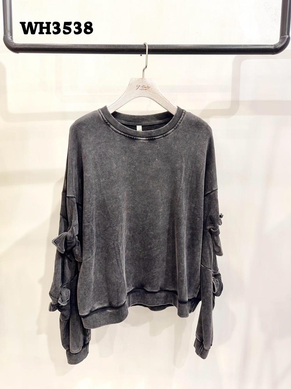 Oversized Sweatshirt mit Schleifen